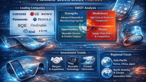 ସ୍ଵାଭାବିକ ଇଲେକ୍ଟ୍ରୋନିକ୍ସ ବଜାରରେ ଶ୍ରେଷ୍ଠ କମ୍ପାନୀଗୁଡିକ - LG Display Co., Ltd., Samsung Electronics, Innolux Corporation, AUO Corporation, Japan Display Inc.