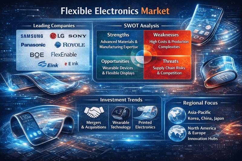 ସ୍ଵାଭାବିକ ଇଲେକ୍ଟ୍ରୋନିକ୍ସ ବଜାରରେ ଶ୍ରେଷ୍ଠ କମ୍ପାନୀଗୁଡିକ - LG Display Co., Ltd., Samsung Electronics, Innolux Corporation, AUO Corporation, Japan Display Inc.
