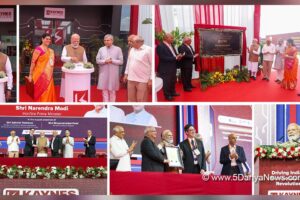 ନରେନ୍ଦ୍ର ମୋଦୀ ସାନନ୍ଦ, ଗୁଜରାଟରେ କାୟନସ୍ ସେମିକନ୍ ପ୍ଲାଣ୍ଟର ଉଦ୍‌ଘାଟନ କରିଛନ୍ତି