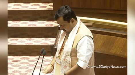 BJP ଅଧ୍ୟକ୍ଷ ନିତିନ ନବୀନ ରାଜ୍ୟ ସଭା ସଦସ୍ୟ ଭାବେ ସମ୍ମାନିତ