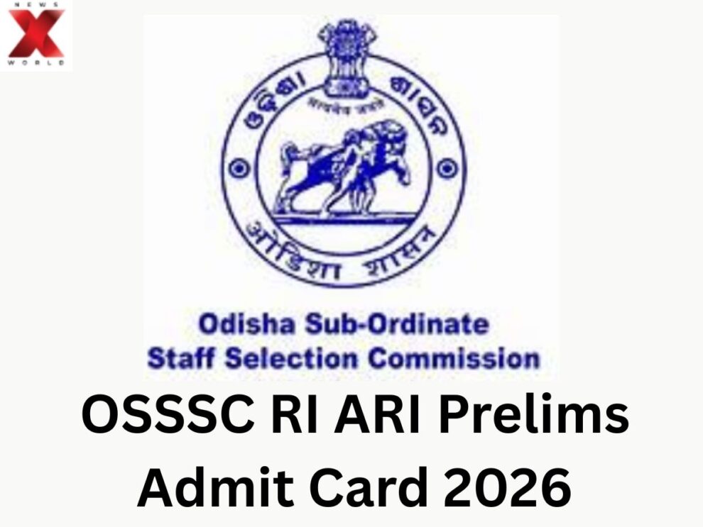 OSSSC RI ARI ପ୍ରାରମ୍ଭିକ ପରୀକ୍ଷାର ଆଡମିଟ୍ କାର୍ଡ 2026 ଜାରି; ପରୀକ୍ଷା ତାରିଖ ଓ ଡାଉନଲୋଡ୍ ପଦ୍ଧତି ଚେକ୍ କରନ୍ତୁ