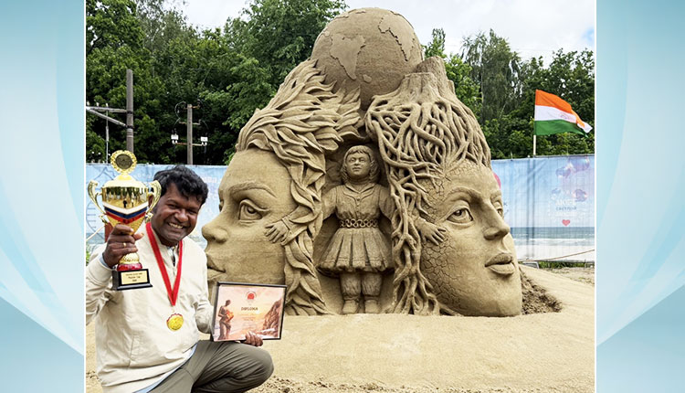 ପ୍ରସିଦ୍ଧ ସାନ୍ଦ ଶିଳ୍ପୀ ସୁଦର୍ଶନ ପଟ୍ଟନାୟକ ରୁସିଆର ଗ୍ରାଣ୍ଡ ସାନ୍ଦ ମାଷ୍ଟର କପ୍ 2026 ଜିତିଛନ୍ତି