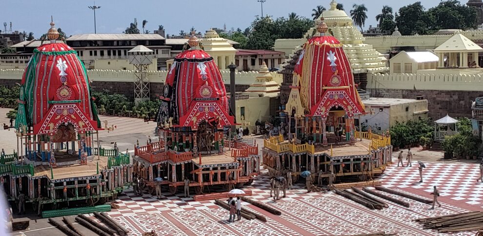 ପୁରୀ ରଥ ଯାତ୍ରାର ଚକ୍ର ରାଷ୍ଟ୍ରପତି ଭବନରେ ସ୍ଥାପନା