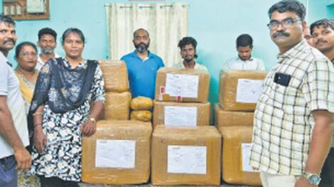 ଚେନ୍ନାଇରେ ଗଞ୍ଜା ଚୋରାଣା ନେଟୱର୍କ ଧରା ପଡିବା, 156 କିଲୋଗ୍ରାମ୍ ଗଞ୍ଜା ଜବ୍ତ