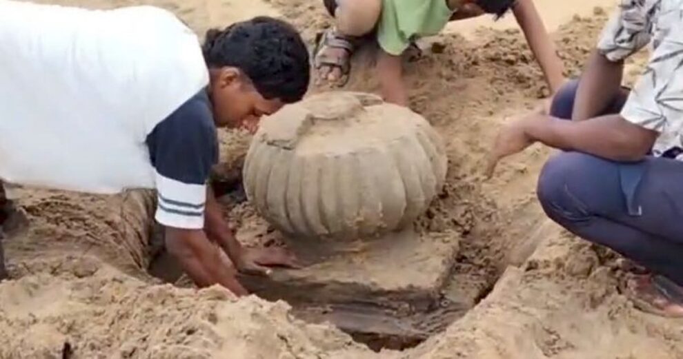 ଗଞ୍ଜାମରେ ପୋଡାମ୍ପେଟା ସମୁଦ୍ର କୂଳରେ ମନ୍ଦିର ସ୍ଥାପନା ପୁନରୁଦ୍ଧାର